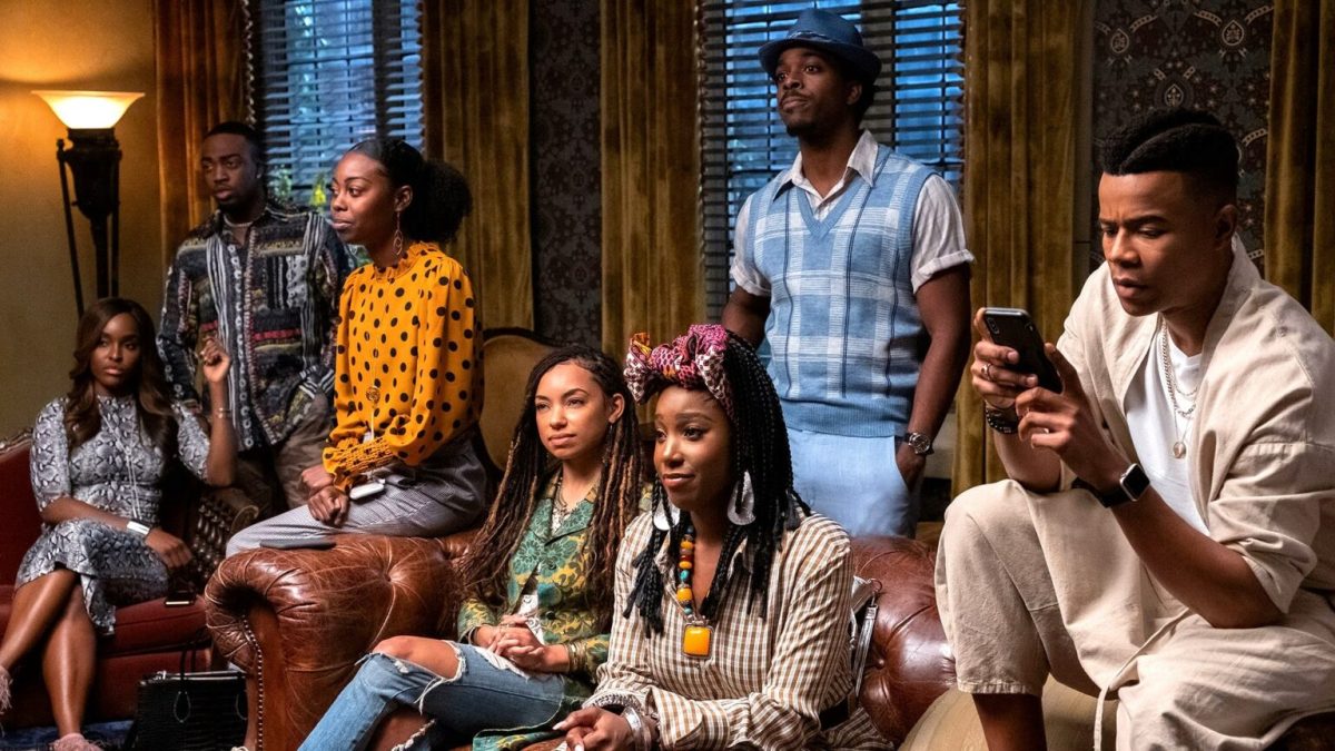 Dear White People devant la télé // Source : Netflix