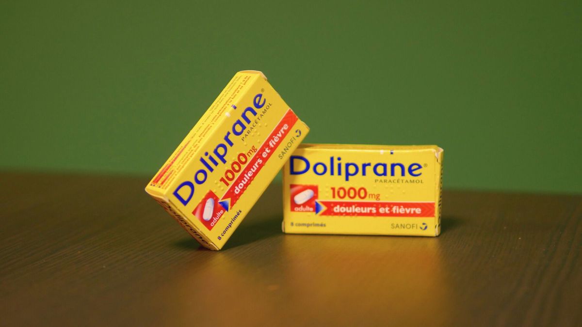 Des boites de Doliprane. // Source : Léa Hamadi pour Numerama