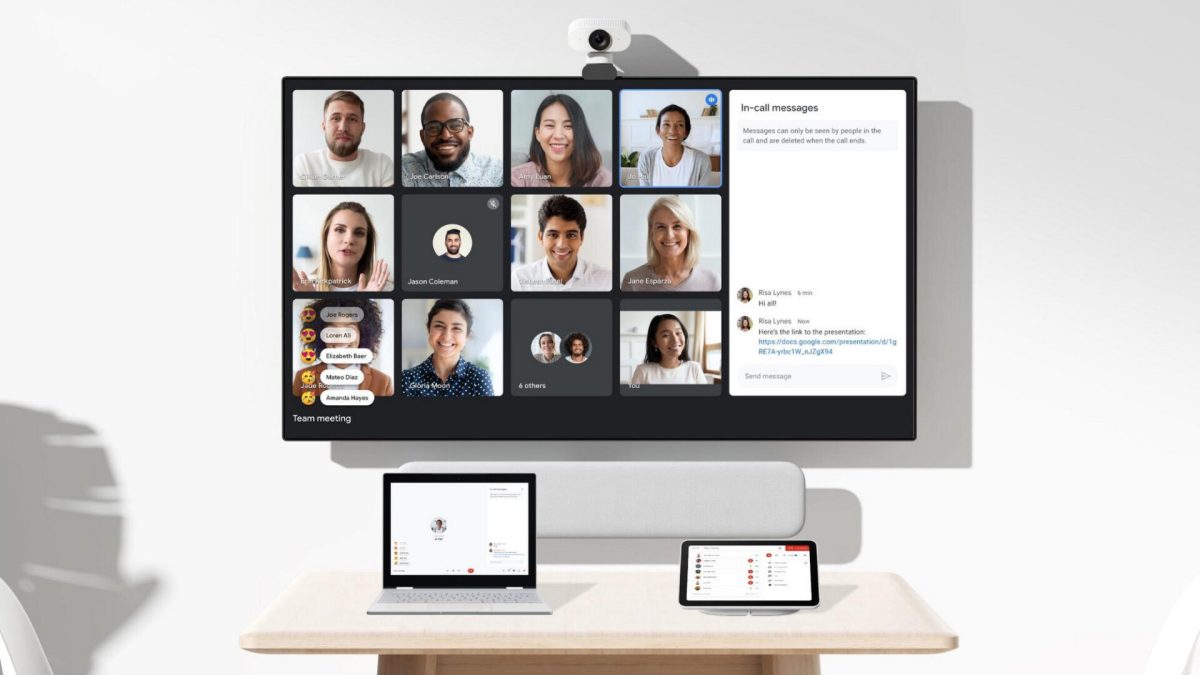 Google Meet nouvelle génération // Source : Google