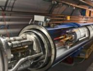Image du LHC, là où les particules sont « collisionnées ». // Source : CERN