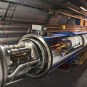 Image of the LHC, where the particles are 