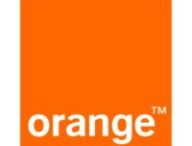Logo Orange sur fond blanc