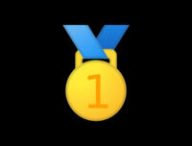 Un emoji médaille // Source : Numerama