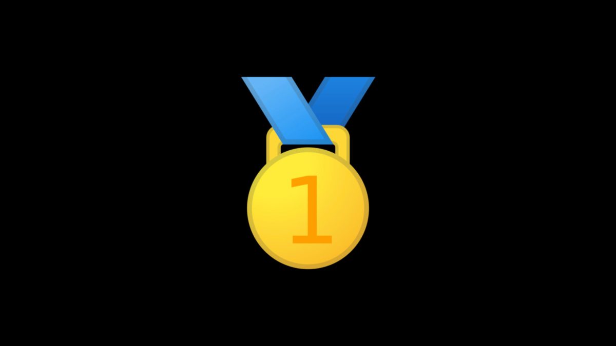 Un emoji médaille // Source : Numerama