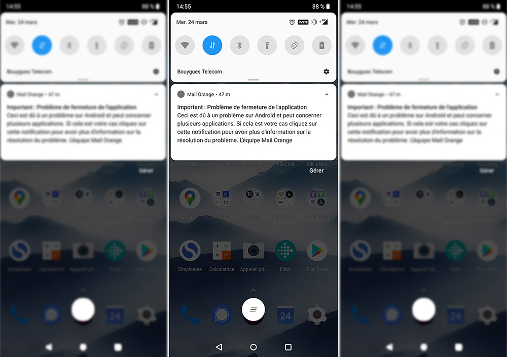 Notification WebView Orange Notification WebView Orange