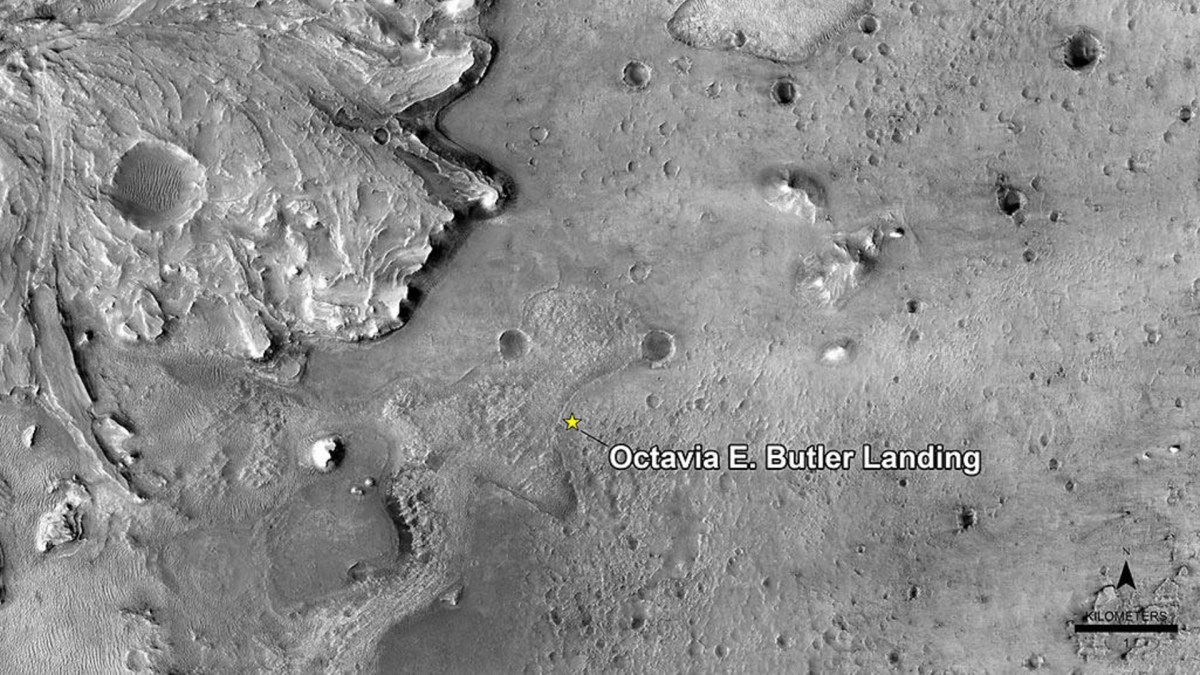 Octavia Butler Landing // Source : Nasa