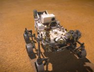 Vue d'artiste de Perseverance sur Mars. // Source : NASA/JPL-Caltech