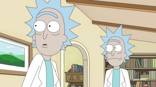 Rick dans la BA de Rick and Morty saison 5 // Source : YouTube/Adult Swim