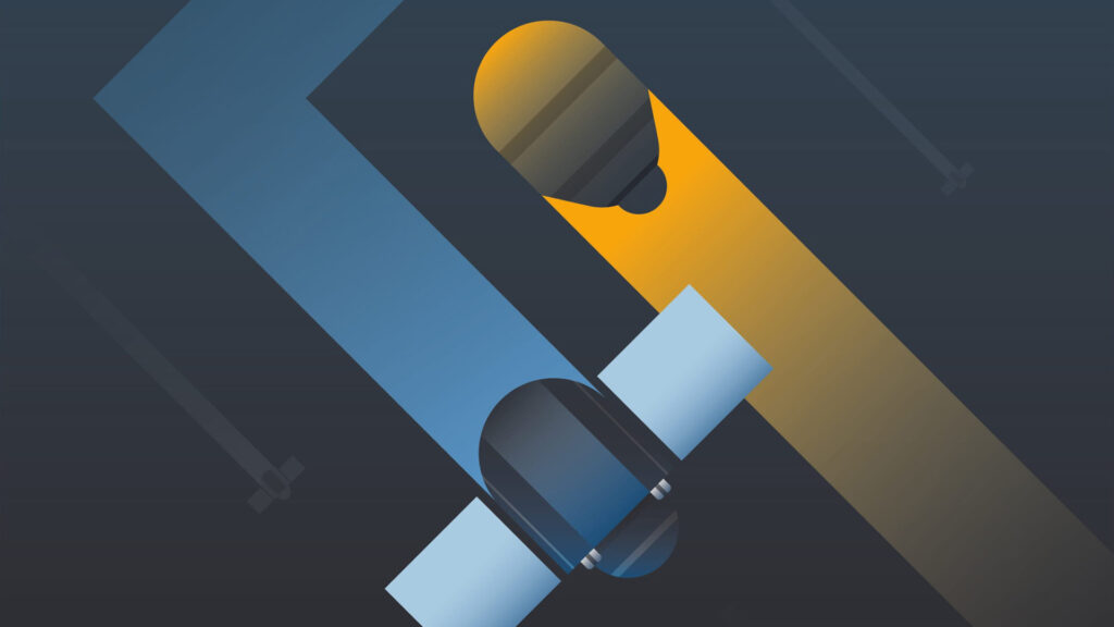 Manœuvre anti-collision pour des satellites. // Source : ESA Manœuvre anti-collision pour des satellites. // Source : ESA