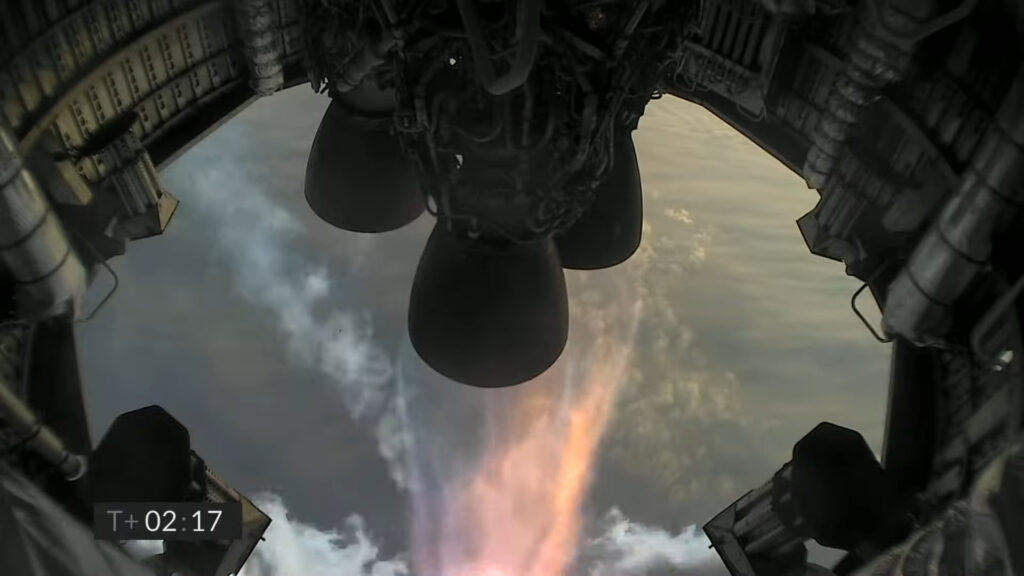 SN11 Starship engine cut