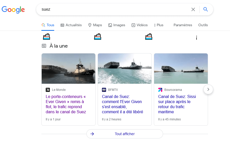 Suez Google