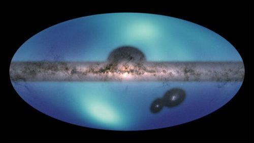 Carte de la Voie lactée. // Source : NASA/ESA/JPL-Caltech/Conroy et. al. 2021