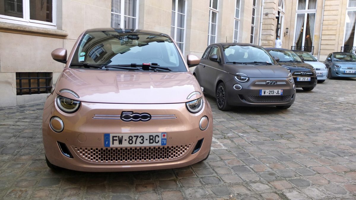 essai de la nouvelle FIat 500 // Source : Raphaelle Baut pour Numerama