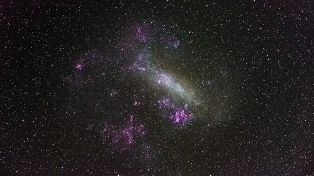 grand nuage de magellan galaxie naine