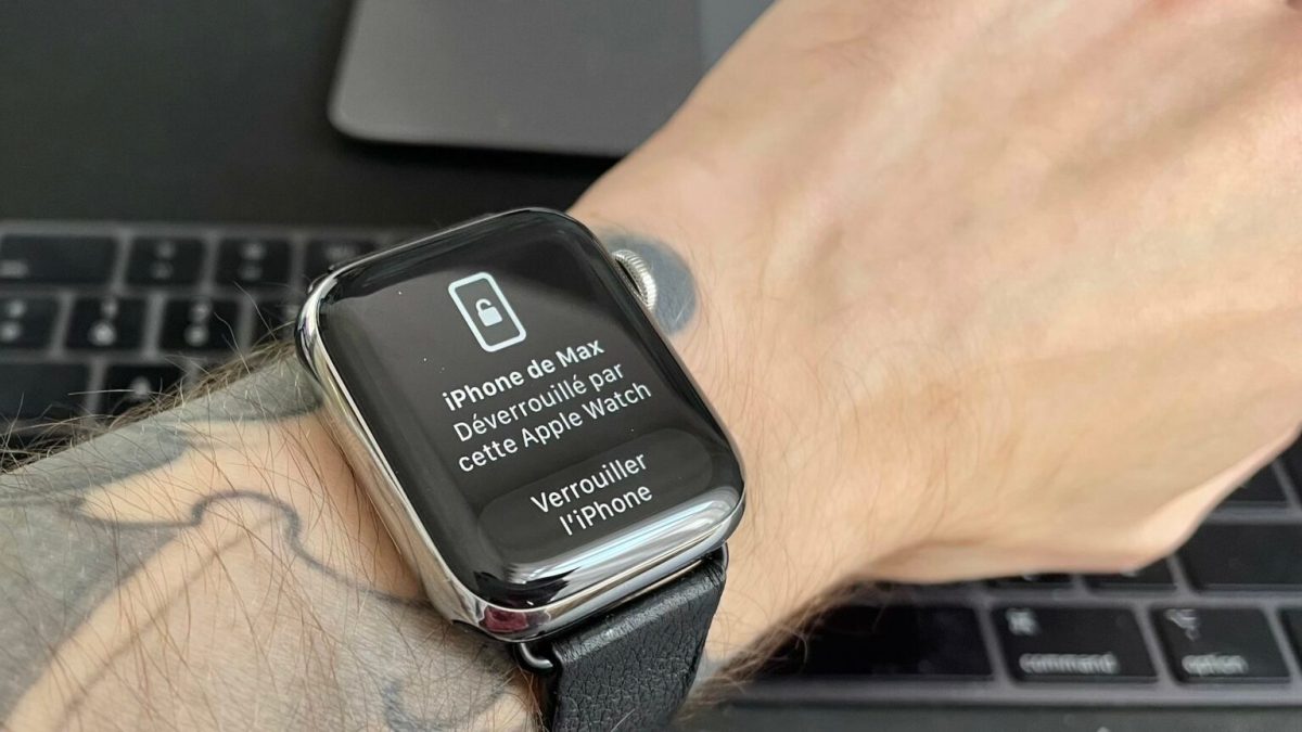 Face ID et Apple Watch // Source : Maxime Claudel pour Numerama