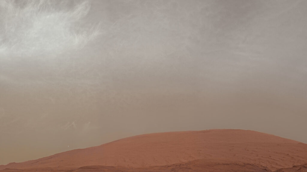 mars mont sharp montagne cratere gale phobos curiosity