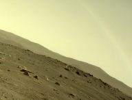 Une des photos prises par Perseverance sur Mars. // Source : NASA/JPL-Caltech (photo recadrée)