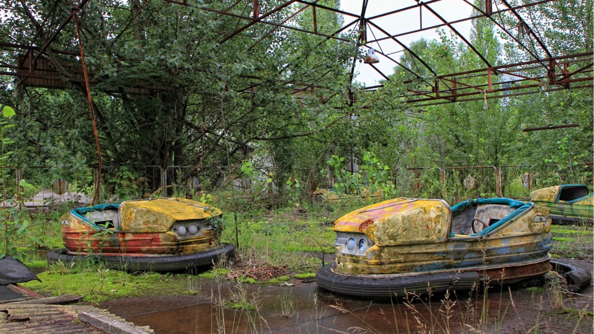 Zone d'exclusion de Tchernobyl. // Source : Domaine public