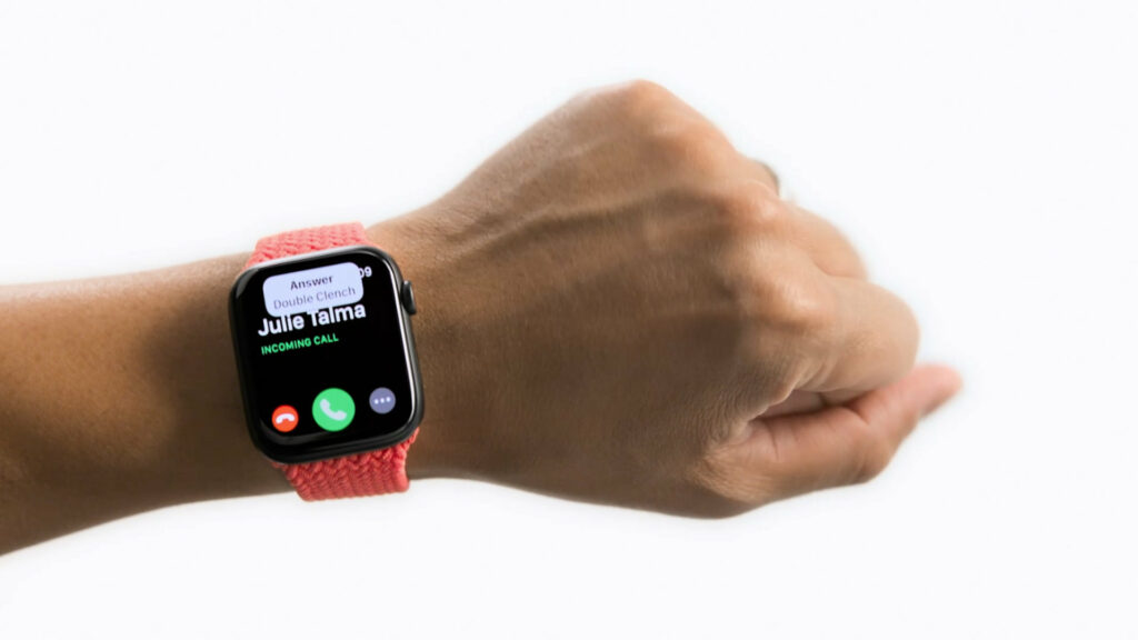 L'apple Watch détectera les mouvements des muscles et des tendons // Source : Apple