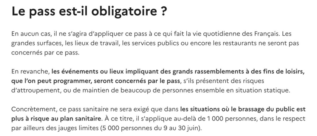 La partie modifiée, le 12 mai 2021 // Source : gouvernement.fr