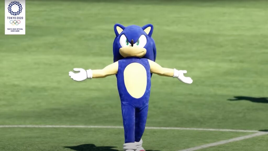 Sonic en mode Neymar dans les Jeux Olympiques de Tokyo // Source : Sega Sonic en mode Neymar dans les Jeux Olympiques de Tokyo // Source : Sega