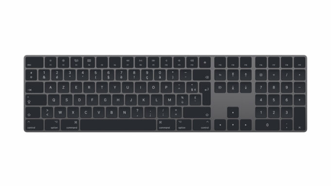 mac keyboard grey