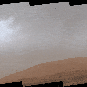 Les nuages vus par Curiosity, le 19 mars 2021. // Source : NASA/JPL-Caltech/MSSS