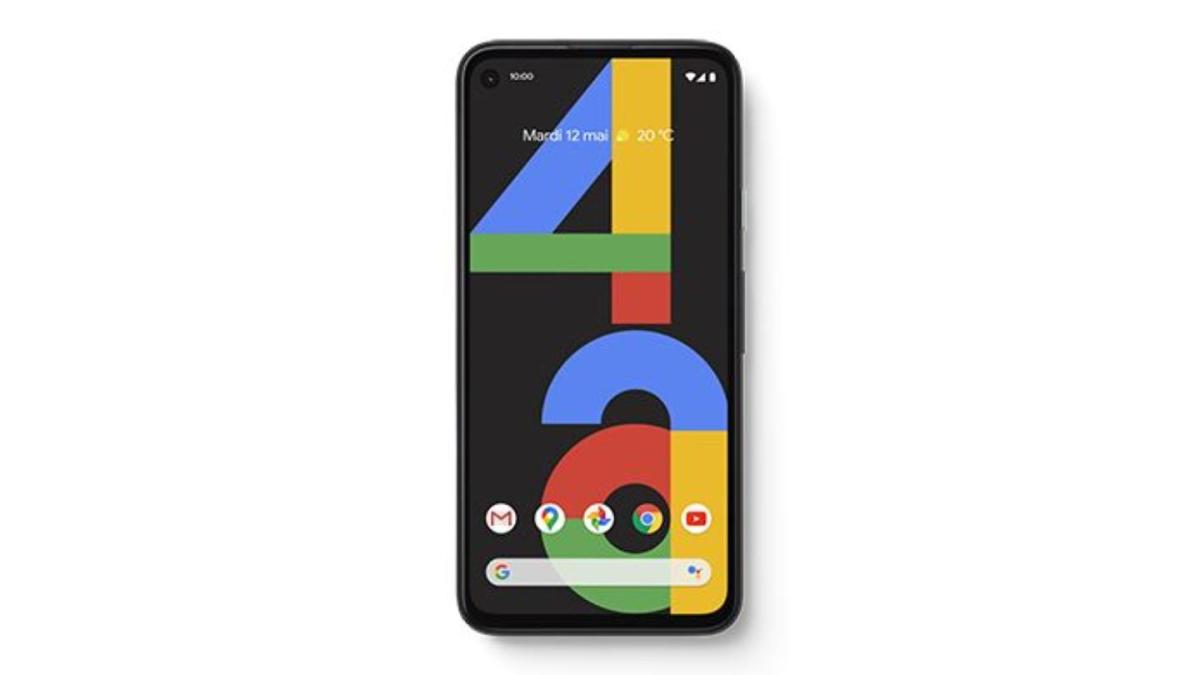 Google Pixel 4a de face