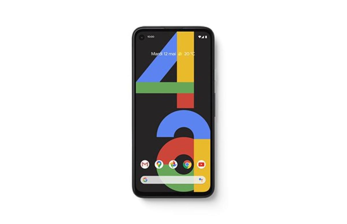 Google Pixel 4a de face