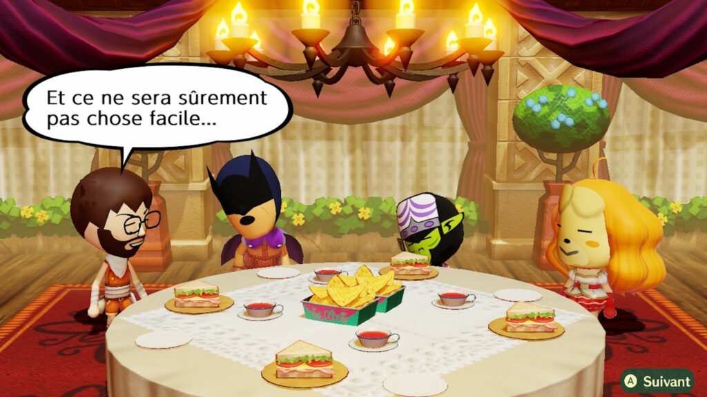 Miitopia // Source : Capture Switch Miitopia // Source : Capture Switch