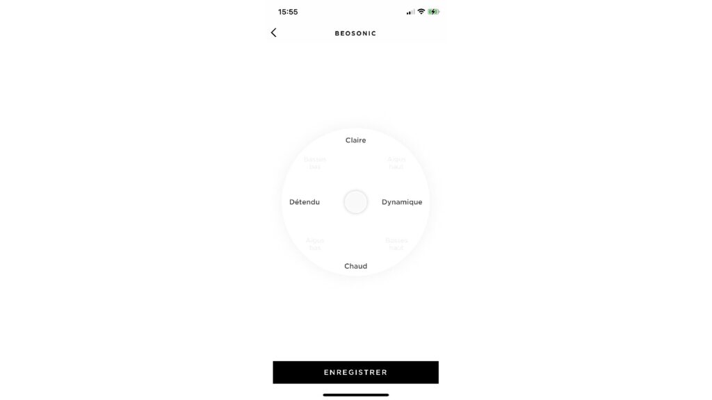 Paramètres du casque Bang & Olufsen Beoplay Portal // Source : Maxime Claudel pour Numerama Paramètres du casque Bang & Olufsen Beoplay Portal // Source : Maxime Claudel pour Numerama