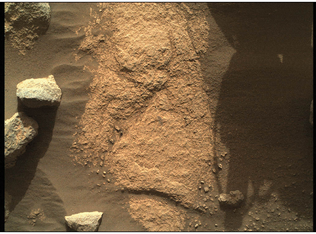 La surface de Mars observée avec WATSON. // Source : NASA/JPL-Caltech/MSSS