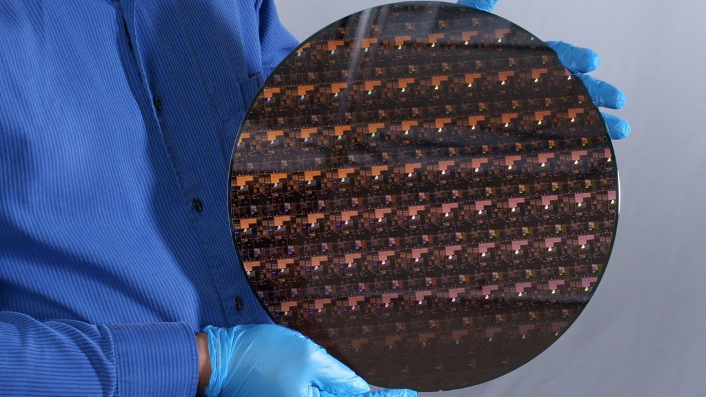 La puce puce gravée en 2 nanomètres. // Source : IBM