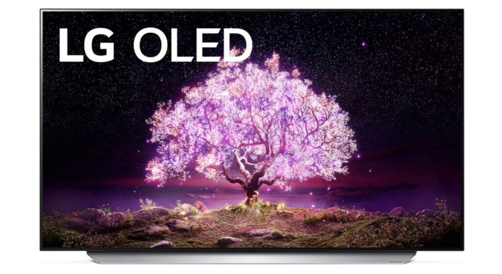La TV LG OLED48C1. La TV LG OLED48C1.