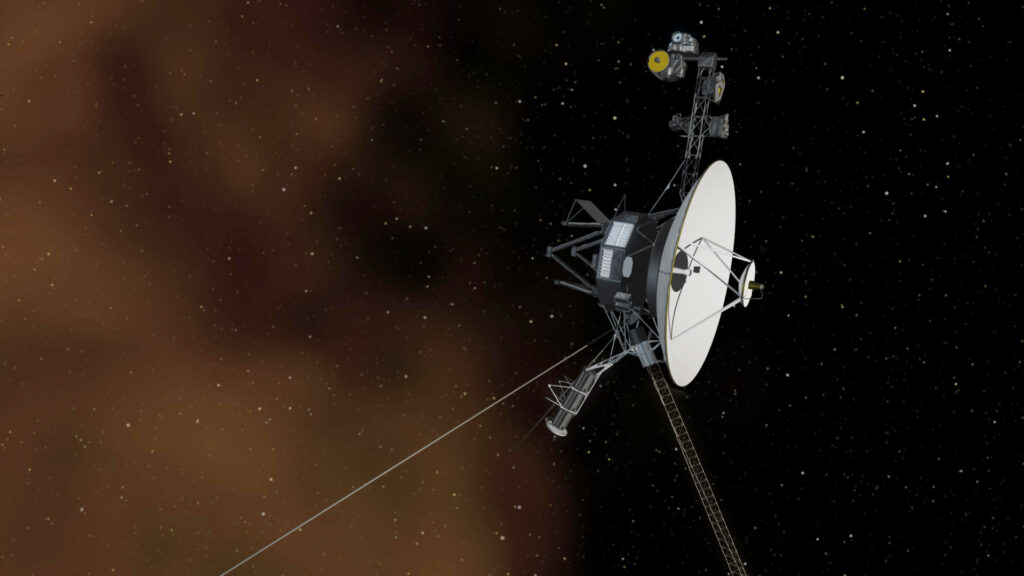 Artist's impression of Voyager 1. // Source: NASA/JPL-Caltech