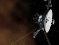 Vue d'artiste de Voyager 1. // Source : NASA/JPL-Caltech