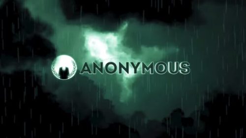 Le logo de Anonymous.  // Source : YouTube
