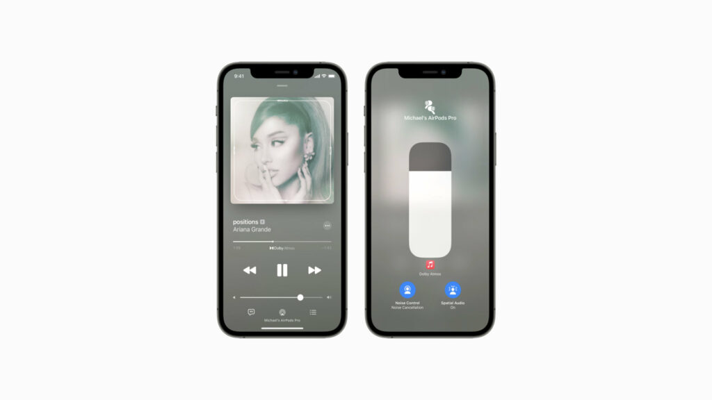 L'audio spatial dans Apple Music n'a besoin que d'une paire d'écouteurs // Source : Apple L'audio spatial dans Apple Music n'a besoin que d'une paire d'écouteurs // Source : Apple