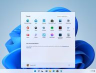 Le nouveau menu « Démarrer »de Windows 11 // Source : Capture d'écran