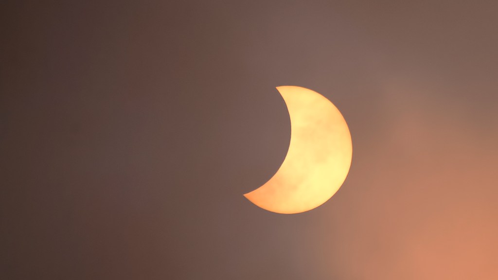 Éclipse solaire. // Source : Flickr/CC/Stewart Williams (photo recadrée)