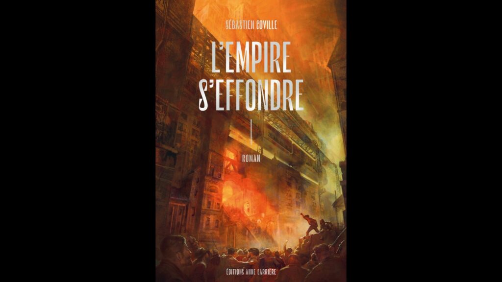 Couverture (sublime) de L'Empire s'effondre. // Source : Marc Simonetti