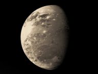 Ganymède. // Source : Flickr/CC/JPL-Caltech/Jason Major (photo recadrée)