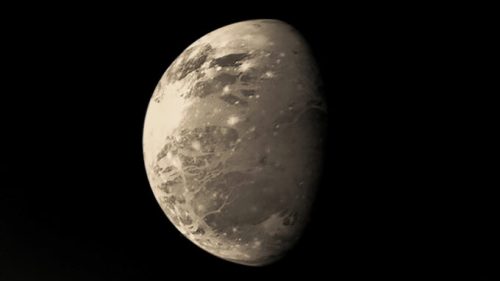Ganymède. // Source : JPL-Caltech/Jason Major