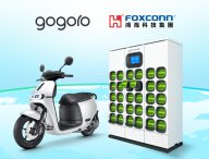 L'annonce du partenariat entre Foxconn et Gogoro // Source : Gogoro