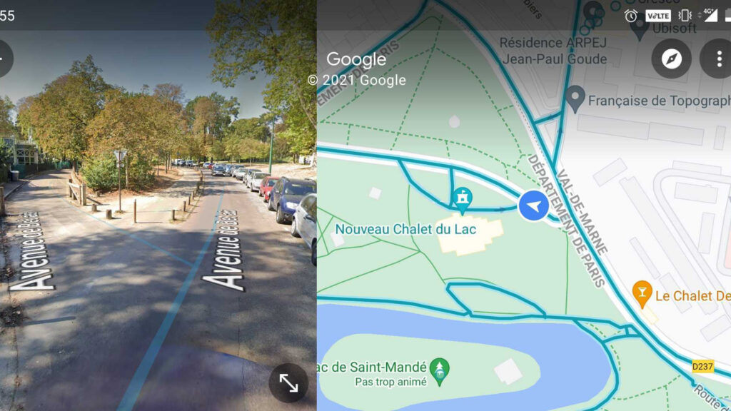 Google Maps et Street View