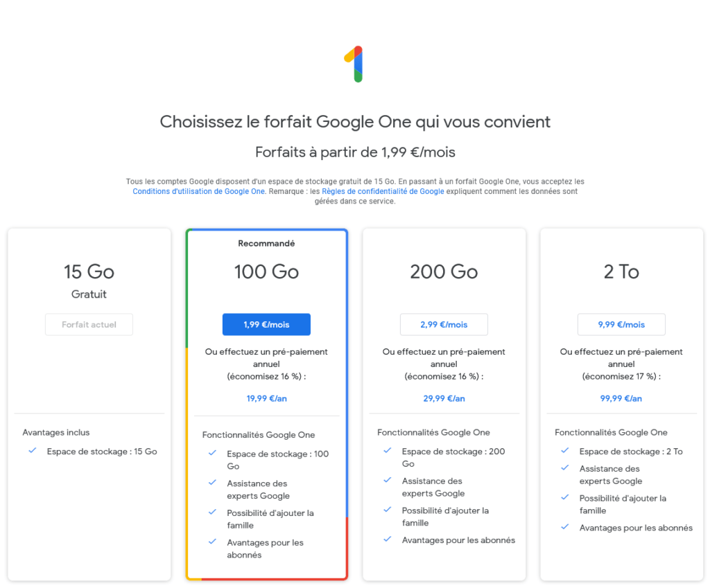 Google One Google One