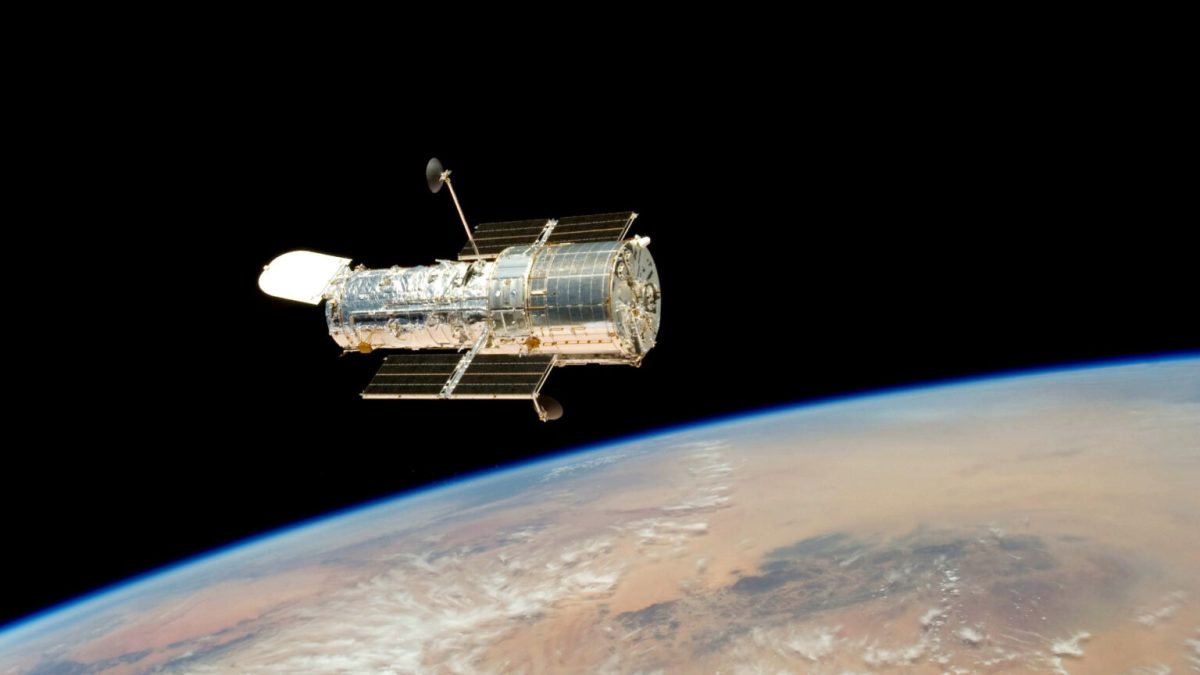 Hubble en 2009. // Source : Nasa (photo recadrée)