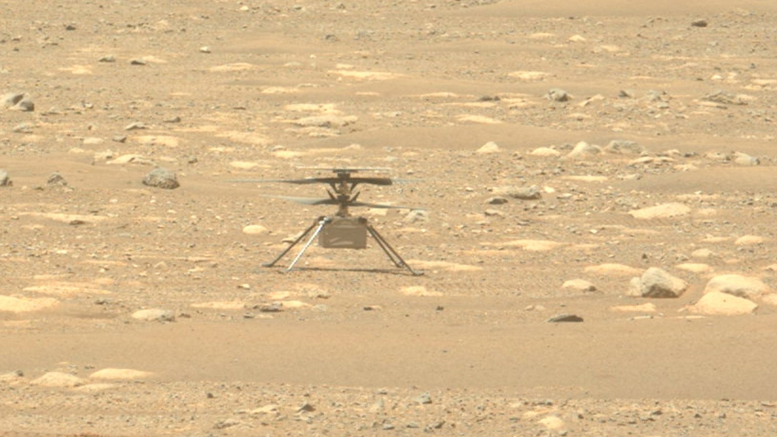 Ingenuity fait une « expérience scientifique imprévue » en volant sur mars