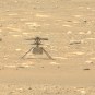 Ingenuity sur Mars le 19 avril 2021. // Source : NASA/JPL-Caltech/ASU (image recadrée)