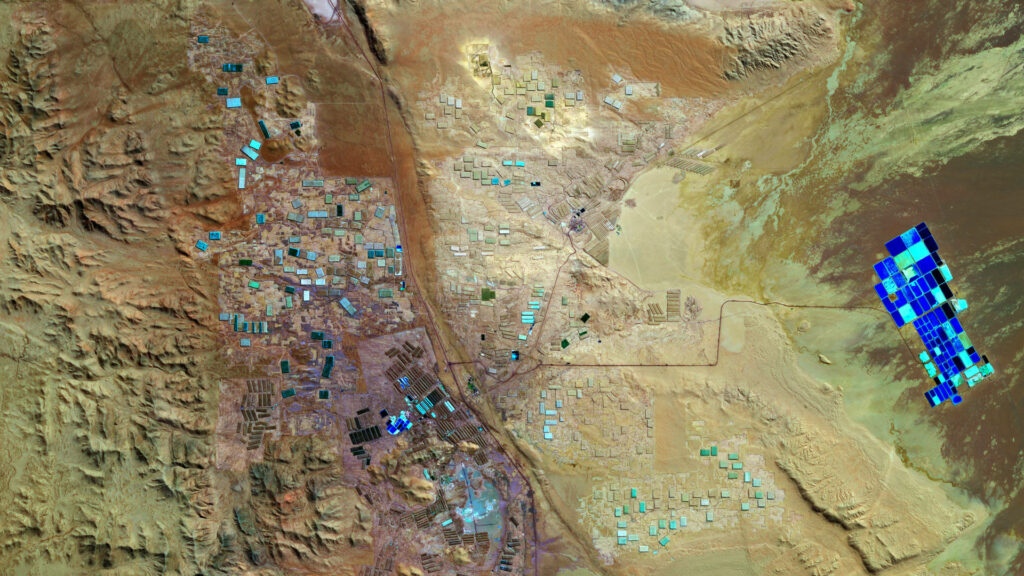 Le desert d'Atacama au Chili recèle des quantities importantes de lithium // Source : ESA / Flickr